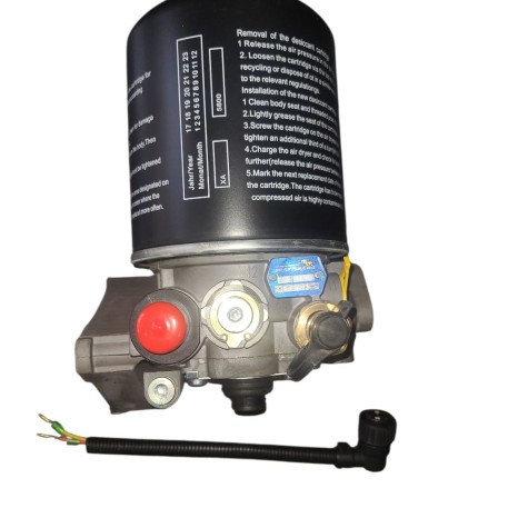 VALVULA SECADORA DE AIRE CON SILENCIADOR Air dryer-with silencer.