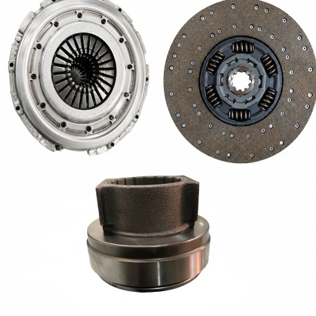 KIT EMBRAGUE IVECO 150e21 9-190/11-190 PRE AMORT 362MM 1 3/4 10D (5072+5113+5219C) 