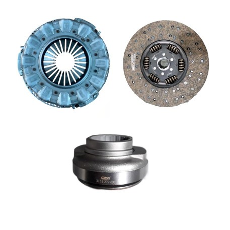KIT EMBR MERCEDES L1420 1620 350MM 18T